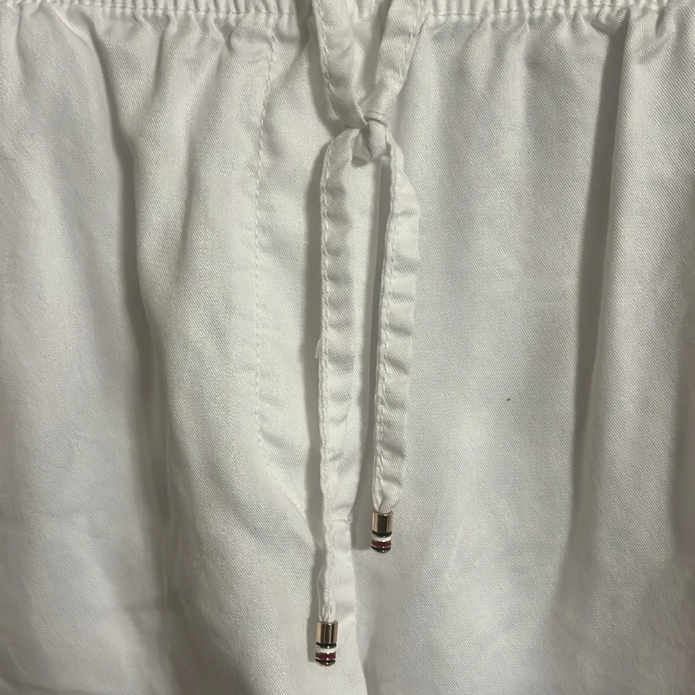 Tommy Hilfiger Shorts Sz S/P Drawstrings Elastic Waist 100% Lyocell Vacation